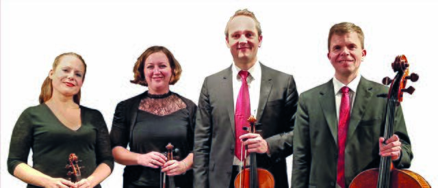 Das Wiener Lerchenquartett spielt am 21. September in der Wallfahrtskirche Maria Weinberg. | Foto: Wiener Lerchenquartett