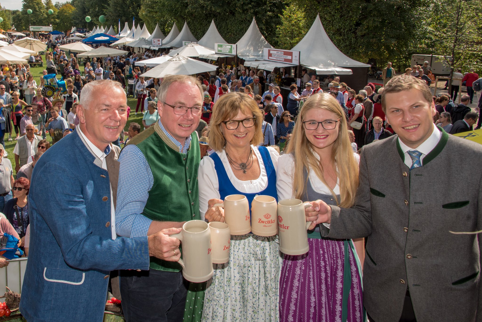 Erntedankfest im Wiener Augarten mit Partner Zwettler Bier - Zwettl