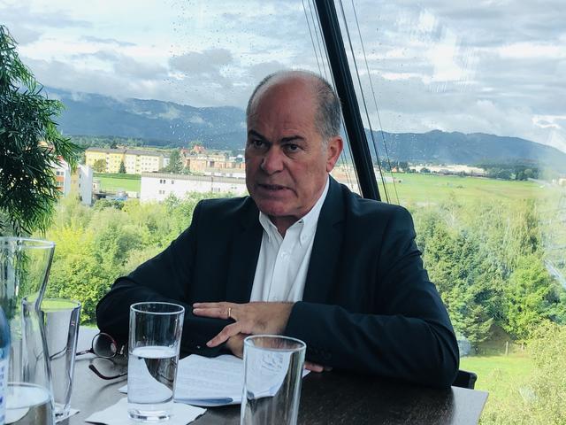 Bürgermeister Hermann Dullnig gab seinen Abschied bekannt.