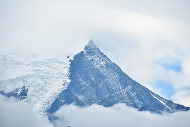 Mont Blanc von Chamonix aus