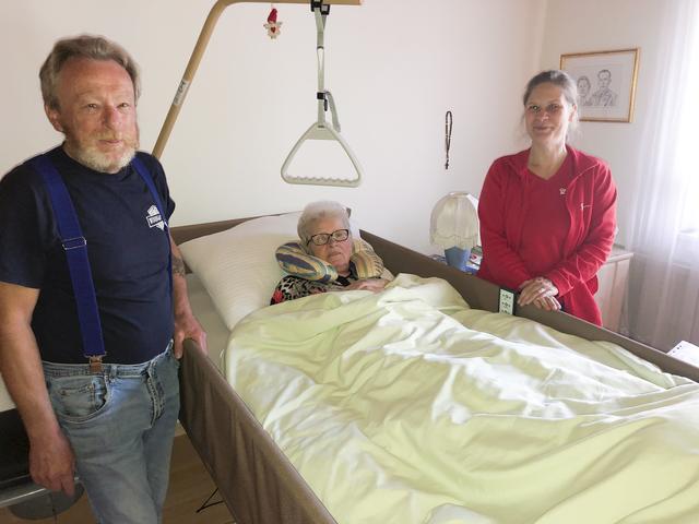 Gerald und Erika Klein sowie Maria Wurz (v.l.).