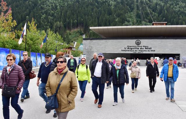 Besuch in Chamonix Frankreich