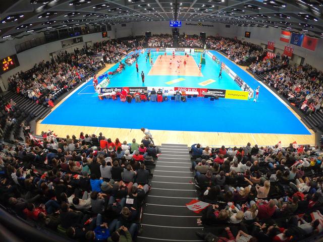 Top-Atmosphäre gibt es bei Großereignissen im Sportpark.