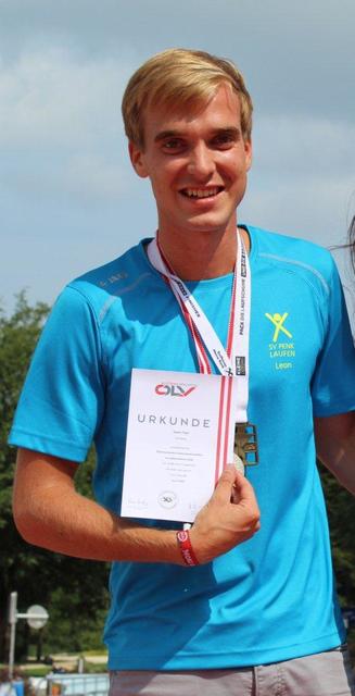 Leon Fian wurde Österreichischer Vizemeister im Halbmarathon U23 | Foto: Fian