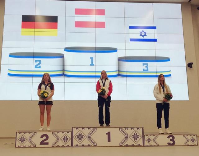 Auf dem ersten Platz: Bianca Schall. | Foto: Privat