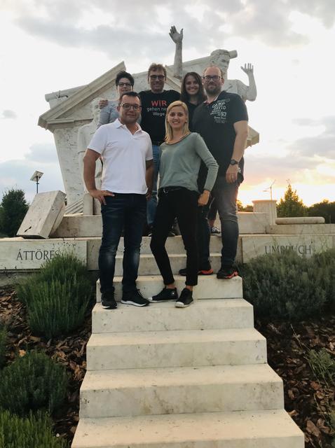 Das Team der Wirtschaftskammer Regionallstelle Eisenstadt: Christian Schriefl, Melanie Nussbaumer, Karina Schrödl, Franz Nechansky, Franz-Stephan Ivancsics (v.l.)