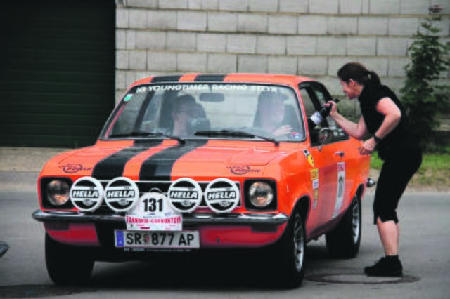 Günter Sonnleitner vom Team IG Historic Racing in seinem Opel A-Ascona nahm die Loser Panoramastraße in Angriff.