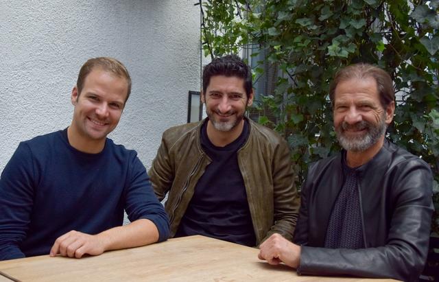 v.l.n.r.: Thomas Neuburger, Paul Ivić & Hermann Neuburger