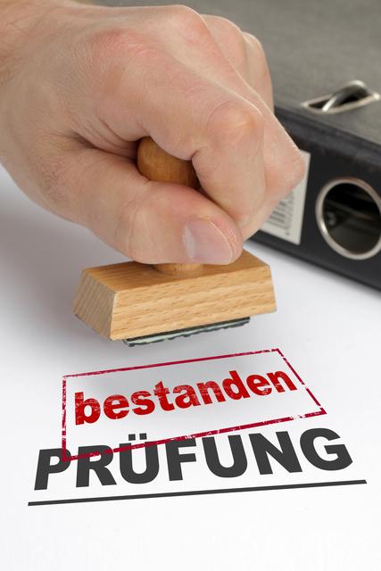 Prüfung bestanden (Symbolfoto)
