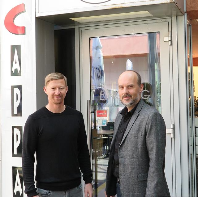 Hannes Schlosser und Roger Vogel kooperieren bei der Personalsuche.
