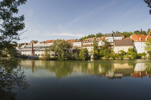 Von hier ausgehend - Mündung Wehrgrabenkanal.
(älteres Foto, nur zur Veranschaulichung)