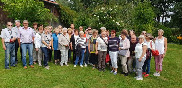 Eine Reise für alle Sinne: Gartenfreunde waren in Bayern unterwegs