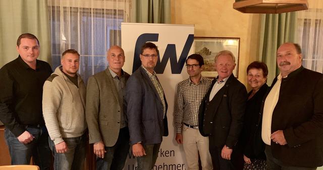 Wolfgang Marzy, Wolfgang Lindner, Reinhard Langthaler, Christian Poms, Christian Stieglitz, NR Peter Gerstner, Renate Stadler, BR Michael Bernard.