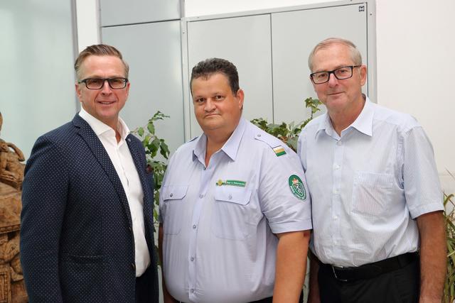 Helmut Linhart, Claus Wieser und Johann Bernsteiner | Foto: FOTO KOREN