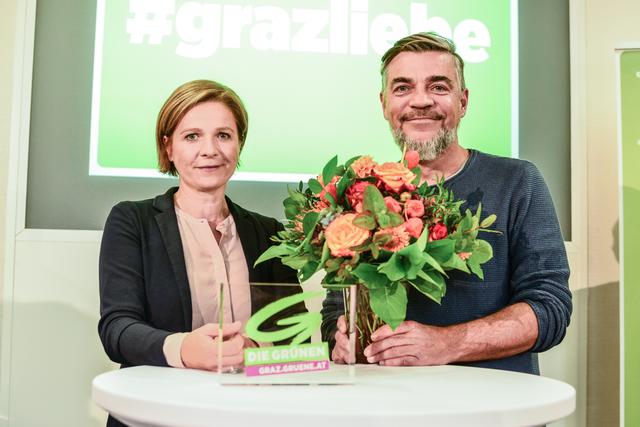 Fordern einen konkreten Plan für den Eisatz des Klimafonds: Judith Schwentner und Karl Dreisiebner | Foto: podesser.net