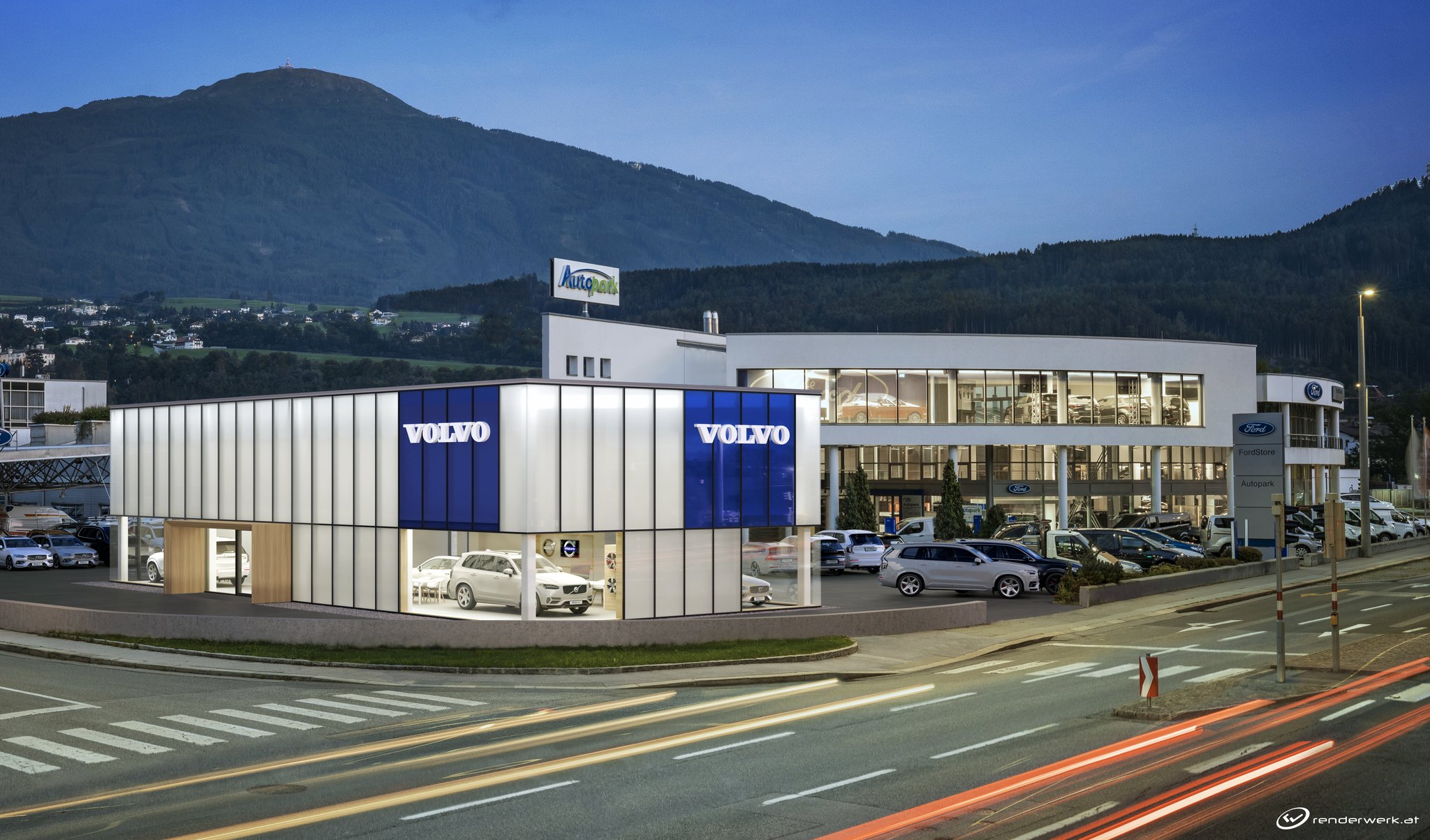 Autopark Innsbruck Auf Volvo wartet der "Eiswürfel" Innsbruck