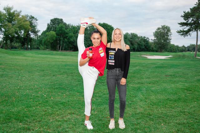 NÖ Nachwuchstalente Funda Celo und Lena Pressler. | Foto: Kathi Kurzbauer
