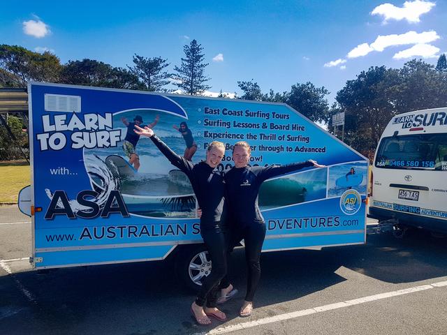 Inge Grill und Franziska Dorfer reisten mehrere Wochen mit dem Campingmobil durch Australien.