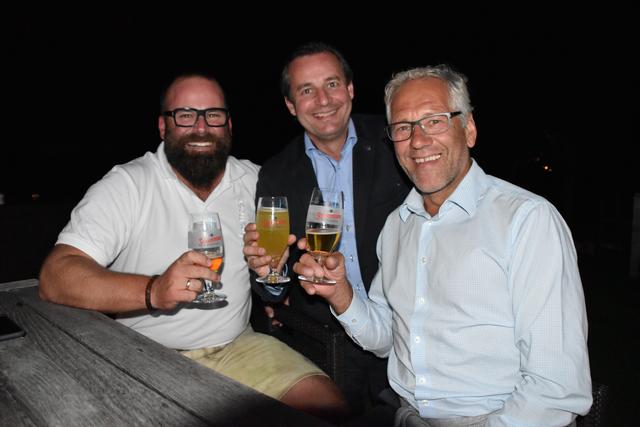 Alexander Mairinger, Michael Ludwig und Gerhard Zadrobilek.  | Foto: Karin Zeiler