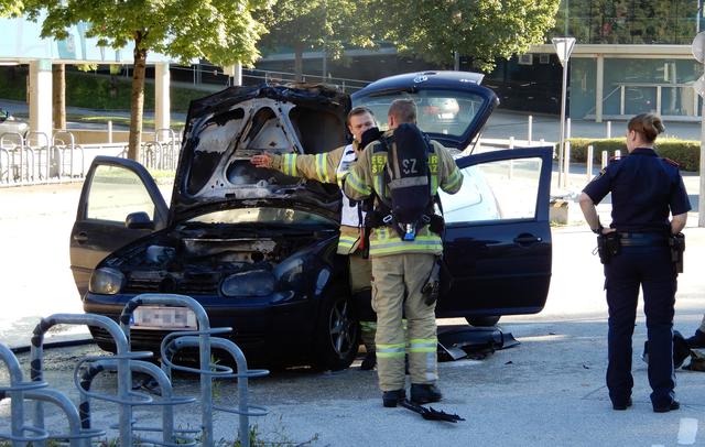 Die FF Schwaz konnte den Brand rasch löschen