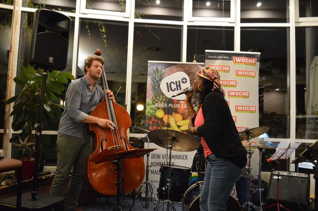 Max Ranzinger und Rachelle Jeanty (v.l.) | Foto: Ivan Grbic