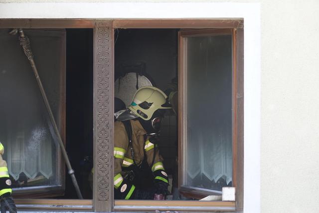 Die FF Stumm konnte den Brand rasch löschen