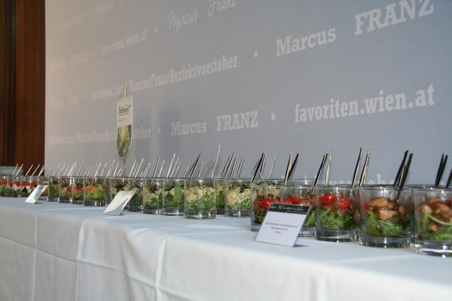 Das Buffet für die Neo-Grünmodulbesitzer wurde von René Ringsmuth ausgerichtet.