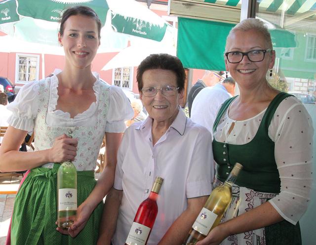 Drei Generationen Ulz: Anna, Josefine, Karin (v.l.)