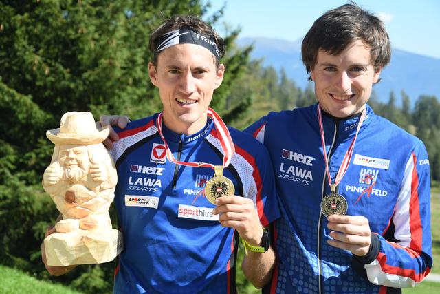 Staatsmeister Gernot Ymsén und Bronzemedaillengewinner Helmut Gremmel | Foto: Melinda Ymsén