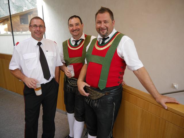 Thomas, Gernot und Alex