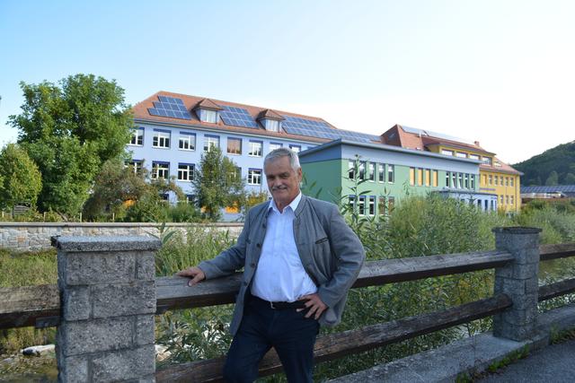 "Auch auf der Schule haben wir PV-Anlagen", Anton Gonaus.