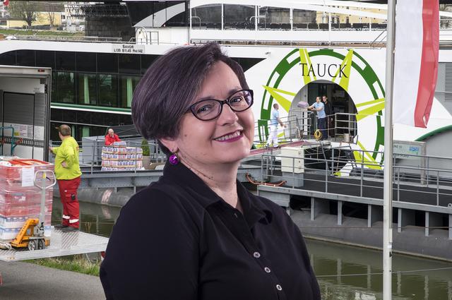 Sonja Thauerböck ist seit 22 Jahren Fremdenführerin in Linz und darüber hinaus. | Foto: Thauerböck