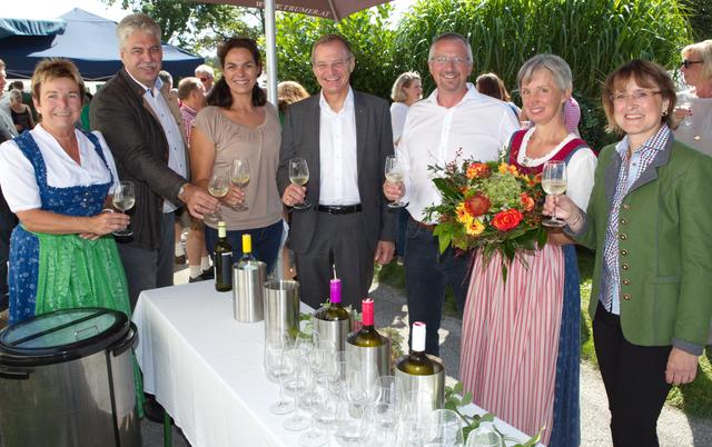 Überraschungsbesuch von Landeshauptmann Mag. Thomas Stelzer beim Fest. für Pfarrkirchen.