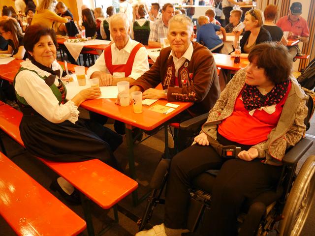 Gerda Kolb, Peter Stigger, Helmut Stigger und Claudia Stigger