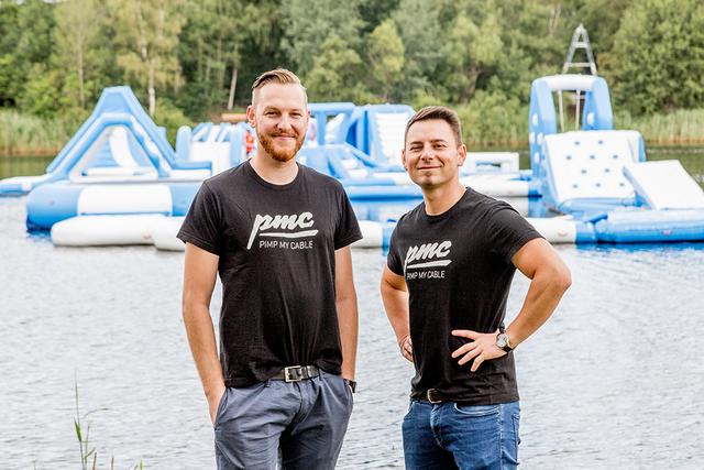 Die beiden Pimp-my-Cable-Gründer Erich Bscheider und Michael Schwab.