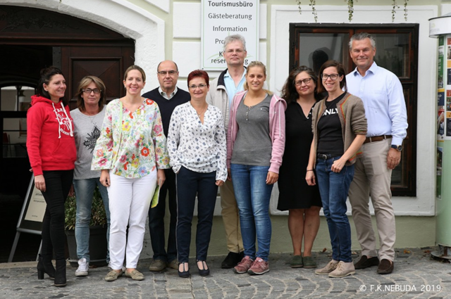 Martina Weninger-Krug, Karin Freudl, Johanna Köckeis-Grüner, Martin Dalbosco, GGR Dagmar Händler, Michael Maringer, Kathrin Feischl, Johanna Gebeshuber, Katharina Graner und Eduard Bugelnig.