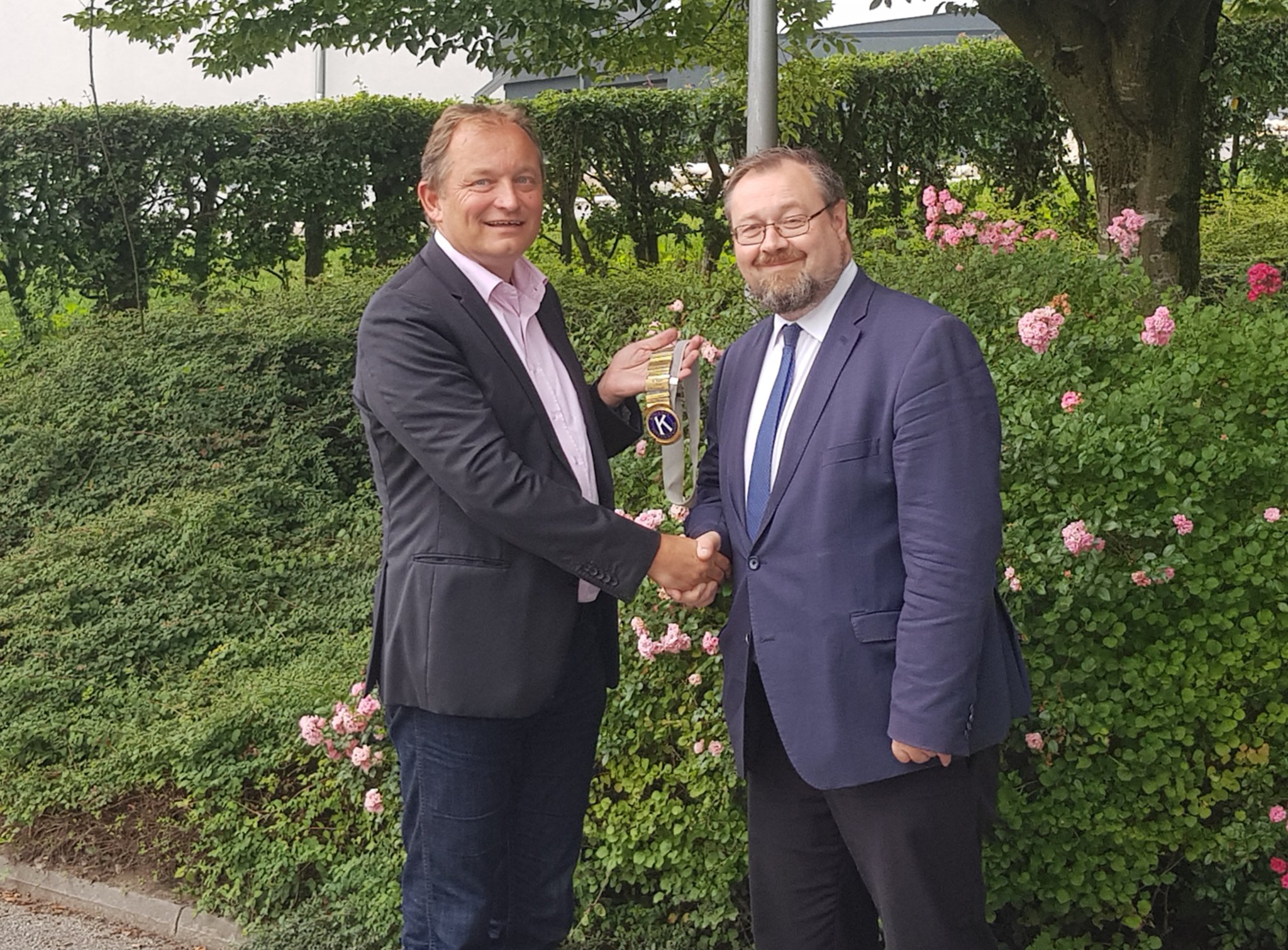 Kiwanis Braunau Neuer Lieutnant Gouverneur bei den Kiwanis West