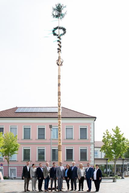 Dieser Maibaum wird am Sonntag in Feldkirchen gefällt. | Foto: KK