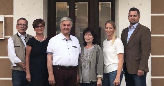 Rupert und Elisabeth Haslinger, Wilhelm und Brigitte Rois sowie Sigrid und Manuel Haslinger.