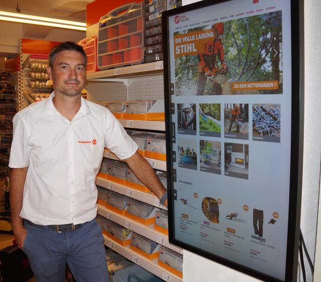 Durch die "erweiterte Verkaufstheke" können noch mehr Produkte bestellt werden.