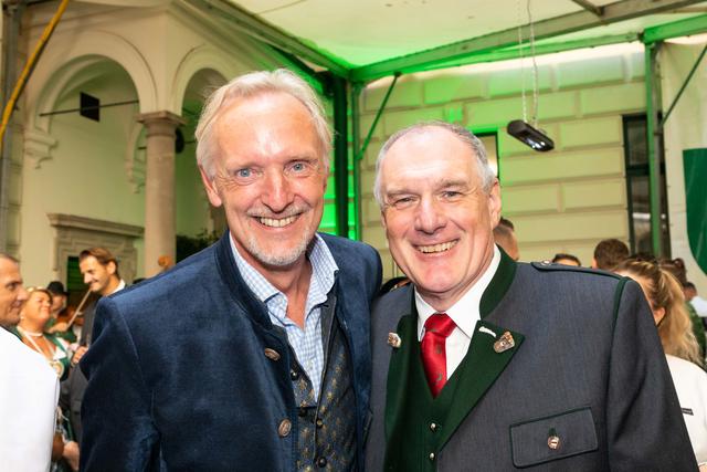 Gesprächsgipfel: Günter Riegler (l.) mit Gerhard Koch | Foto: Jorj Konstantinov