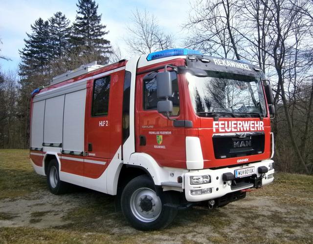 Seit 2015 im Einsatz - das HLF 2-Fahrzeug der FF-Rekawinkel. | Foto: FF Rekawinkel
