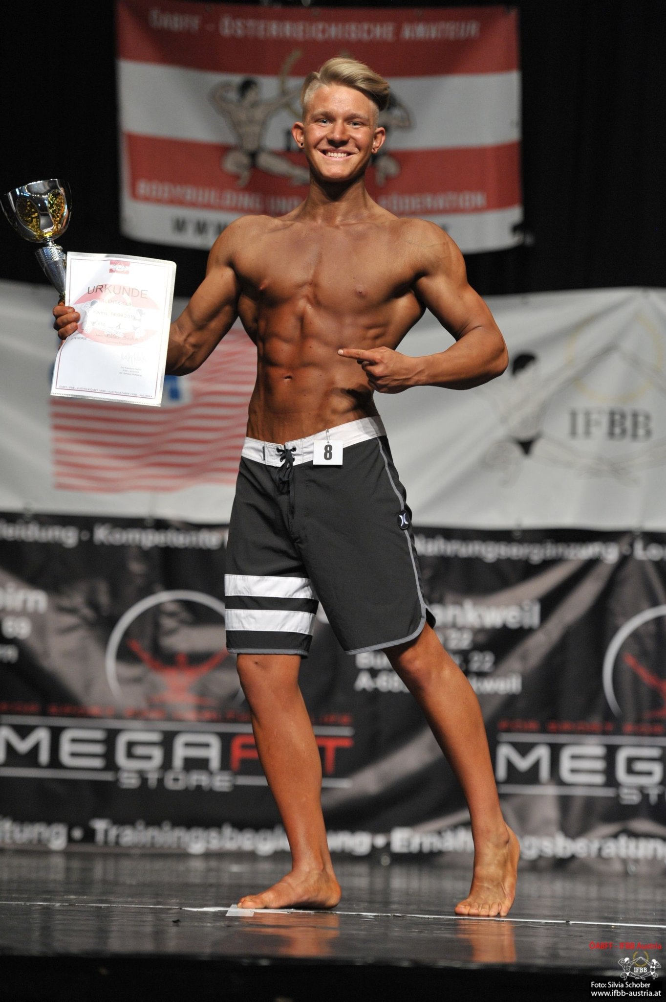 JanNiklas Becha auf dem Weg zur