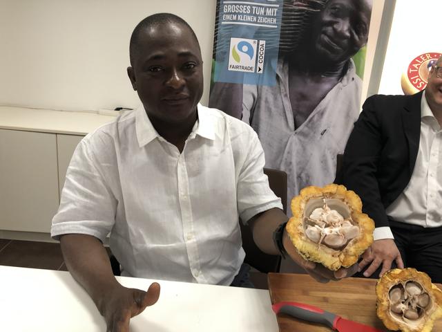 Traore Ousmane ist Kakao-Bauer an der Elfenbeinküste