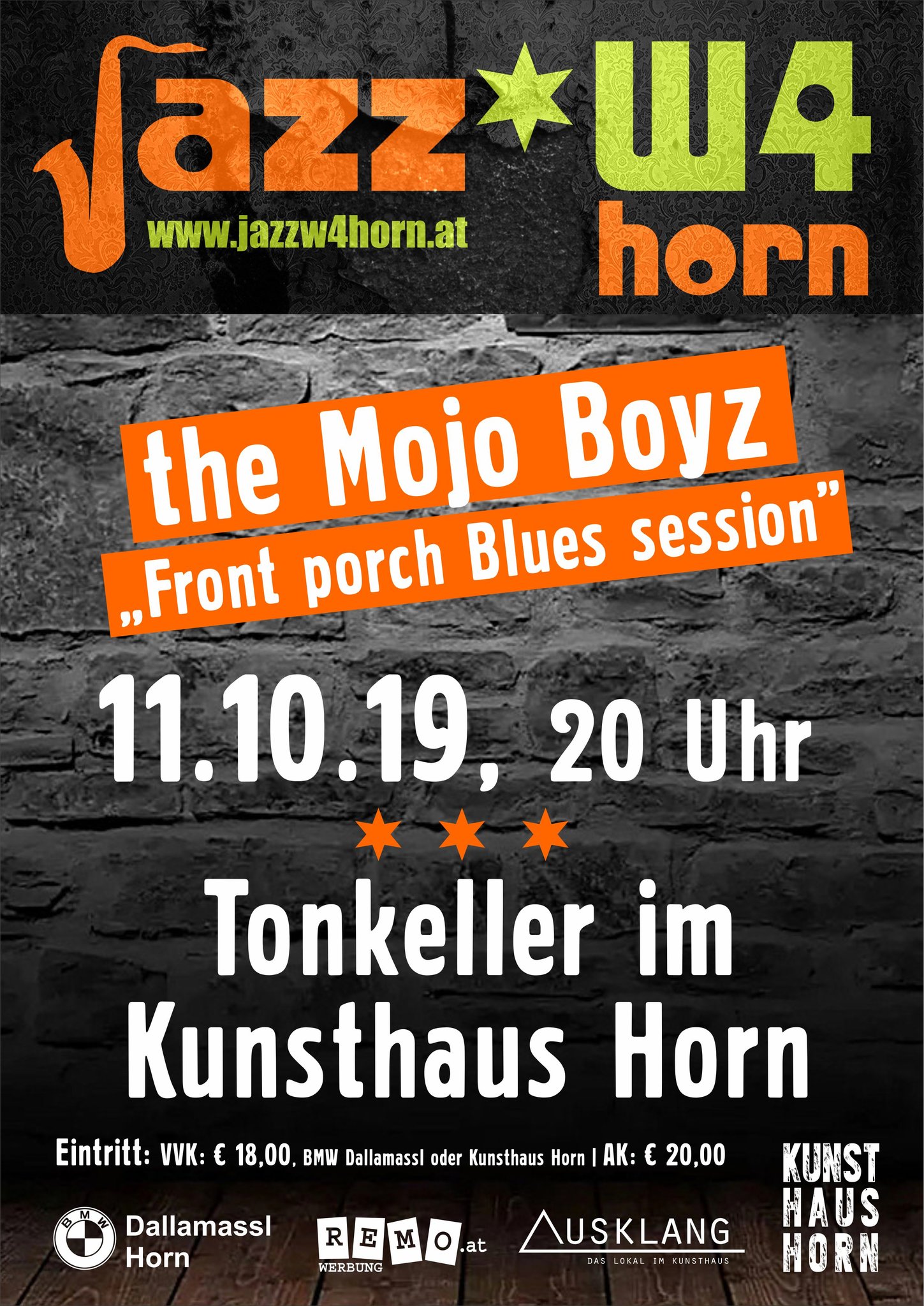 Jazz W4 Horn präsentiert "the Mojo Boyz" Horn