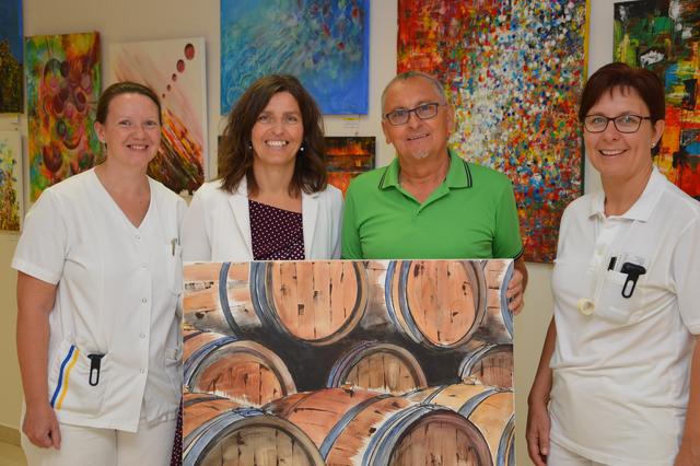 Manuela Himmelmaier, Sonja Schindler, Joe Apfelthaler und Sonja Strohmayer-Dangl | Foto: LK Waidhofen