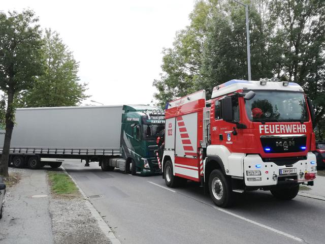 Die Stadtfeuerwehr Pinkafeld war im Einsatz.