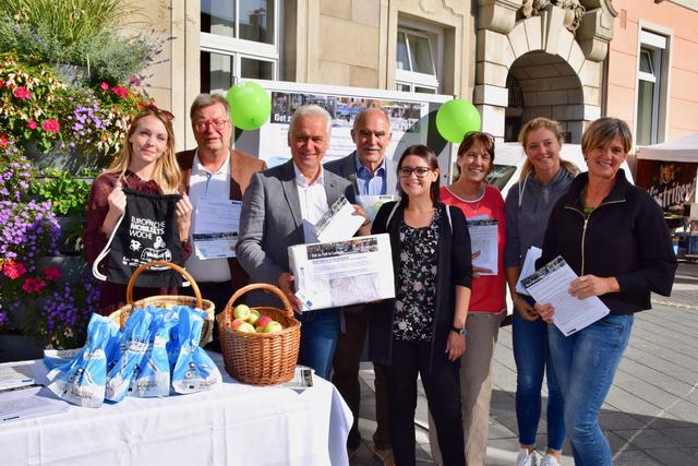 "Geh mit!" heißt es am Leibnitzer Hauptplatz. | Foto: Eva Heinrich