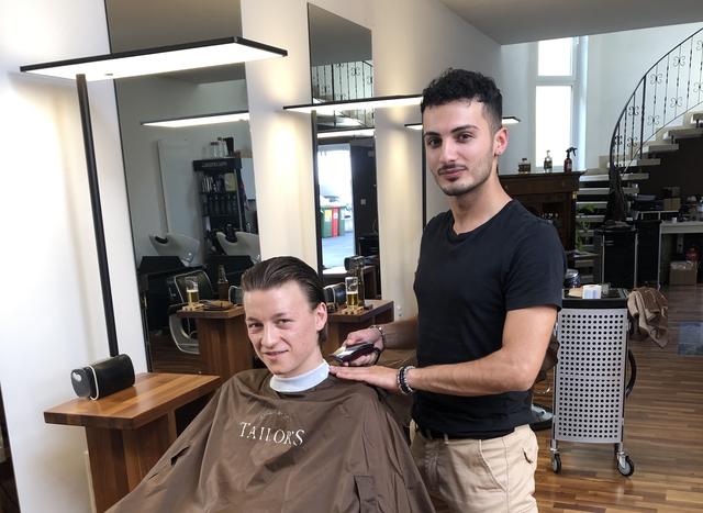 Das vollste Vertrauen hat Caner Demirarslan (r.) auch von Chef und Kollegen Thomas Trummer bekommen.
