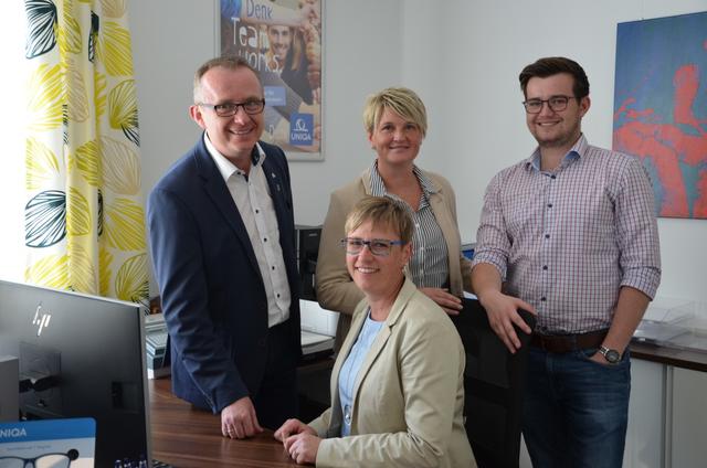Das Team der UNIQA Generalagentur Reitbauer &amp; Partner bietet Beratung vor Ort 